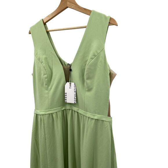 Dress the Population Katrina Cutout Maxi Dress - Picture 3 of 5